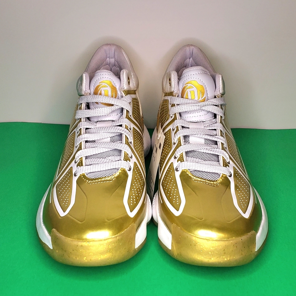 Adidas Size 8.5 D Rose 10 Metallic Mens Basketball - Picture 4 of 8